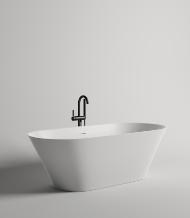 Ванна из литьевого мрамора Salini MONA 102911G 180х80 отдельностоящая овальная